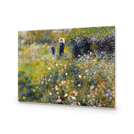 Woman with Parasol in a Garden