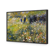 Woman with Parasol in a Garden