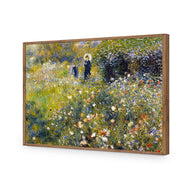 Woman with Parasol in a Garden