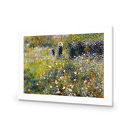 Woman with Parasol in a Garden