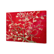 Vincent van Gogh - Blossoming Almond Tree Red