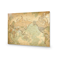 Antique Style World Map