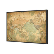 Antique Style World Map