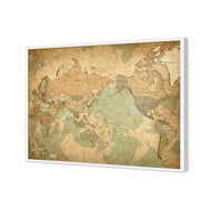 Antique Style World Map