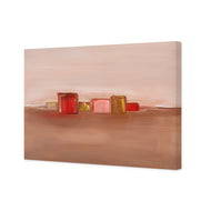 Pink Pastel Abstract Landscape