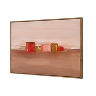 Pink Pastel Abstract Landscape