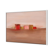 Pink Pastel Abstract Landscape