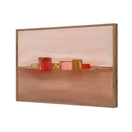 Pink Pastel Abstract Landscape