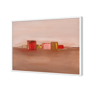 Pink Pastel Abstract Landscape