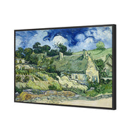 Van Gogh - Thatched Cottages at Cordeville