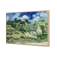 Van Gogh - Thatched Cottages at Cordeville