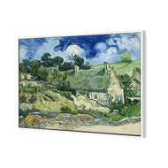 Van Gogh - Thatched Cottages at Cordeville