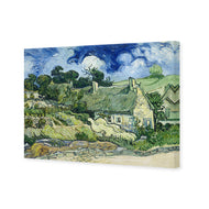 Van Gogh - Thatched Cottages at Cordeville