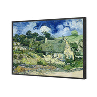 Van Gogh - Thatched Cottages at Cordeville
