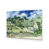 Van Gogh - Thatched Cottages at Cordeville