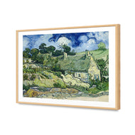 Van Gogh - Thatched Cottages at Cordeville