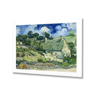 Van Gogh - Thatched Cottages at Cordeville