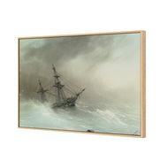 Ivan Aivazovsky - Ship in Stormy Sea