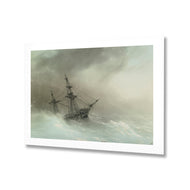 Ivan Aivazovsky - Ship in Stormy Sea