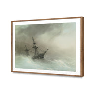 Ivan Aivazovsky - Ship in Stormy Sea