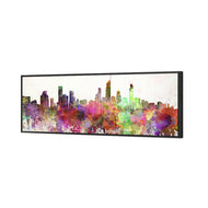 Gold Coast Skyline Watercolour