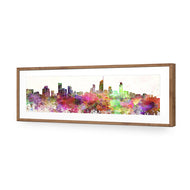 Gold Coast Skyline Watercolour