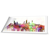 Gold Coast Skyline Watercolour