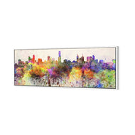 Melbourne Skyline Watercolour