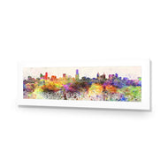 Melbourne Skyline Watercolour