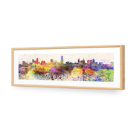 Melbourne Skyline Watercolour