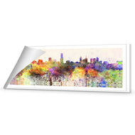 Melbourne Skyline Watercolour
