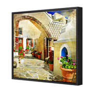 Courtyard of Santorini
