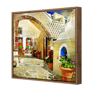 Courtyard of Santorini