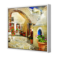 Courtyard of Santorini
