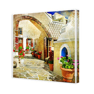 Courtyard of Santorini