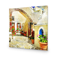 Courtyard of Santorini
