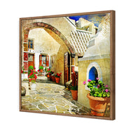 Courtyard of Santorini