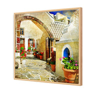 Courtyard of Santorini