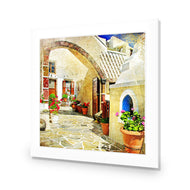 Courtyard of Santorini