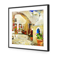 Courtyard of Santorini