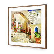 Courtyard of Santorini