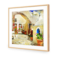 Courtyard of Santorini