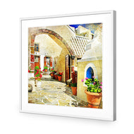 Courtyard of Santorini