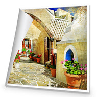 Courtyard of Santorini