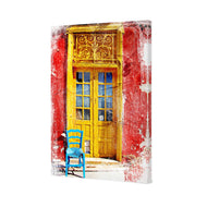 Painted Greek Door