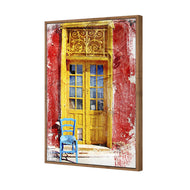 Painted Greek Door