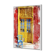 Painted Greek Door