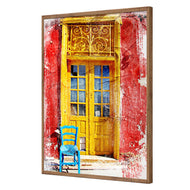 Painted Greek Door