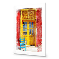Painted Greek Door