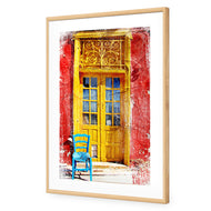 Painted Greek Door